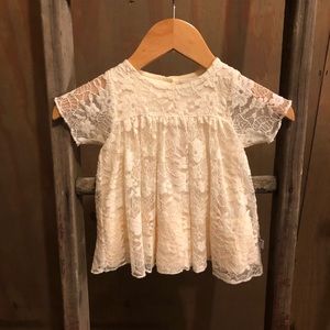 NWT Baby Girl’s Lace Knit Dress